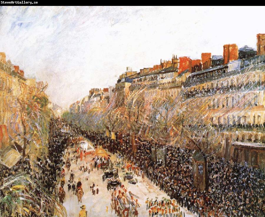Camille Pissarro Boulevard Montmartre